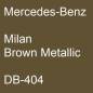 Preview: Mercedes-Benz, Milan Brown Metallic, DB-404.